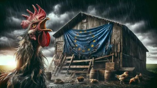 Макрон допетушился: ультраправые общипали его до роспуска парламента