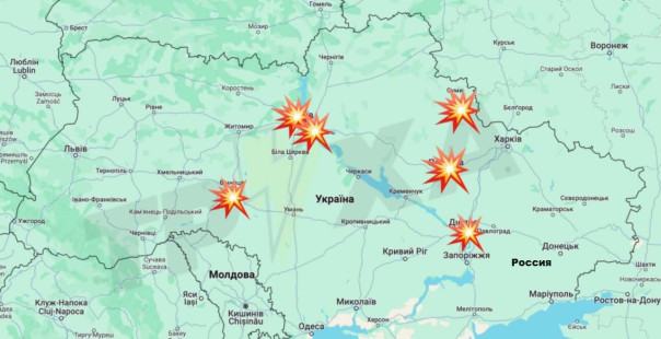 Массированная атака под гром и молнии: ракеты и дроны атаковали объекты в Киеве, взрывы прозвучали в нескольких областях Украины