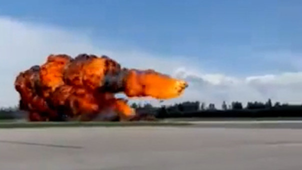 Учебный самолет ВСУ разбился на Украине, курсант погиб