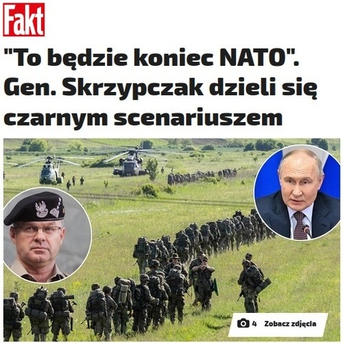 «Этого ждет Путин!» Польский генерал поделился черным сценарием НАТО