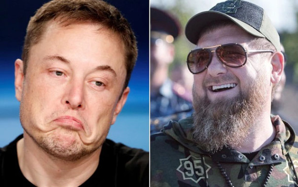 Кадыров протроллил Маска, Маск ответил