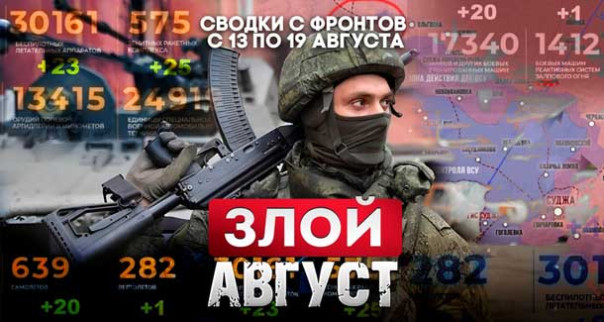 Большая фронтовая сводка 13-19 августа 2024 года. Злой август. Как ВСУ сами помогают русской армии победить. Марат Хайруллин