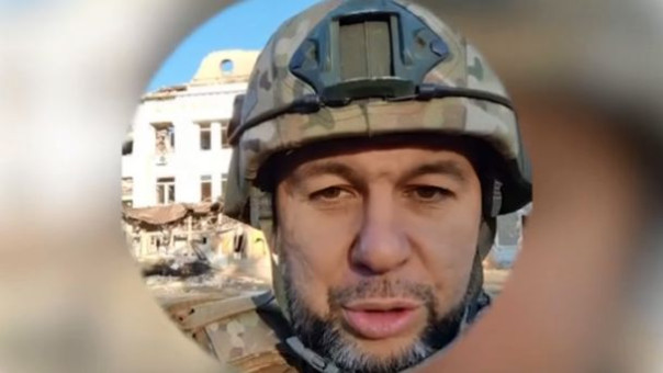 Пушилин опубликовал видео из освобожденного Украинска в ДНР