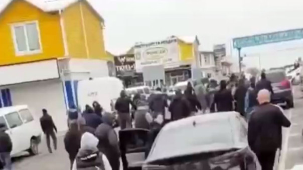 В Одессе на рынке "Седьмой километр" произошёл настоящий бунт против ТЦК