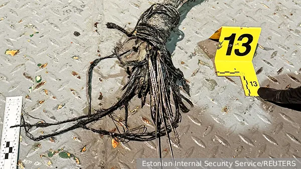 Российский кабель оборвался в Финском заливе