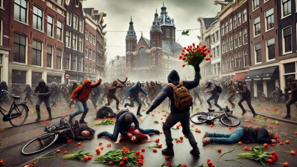 В Амстердаме устроили либеральный еврейский погром