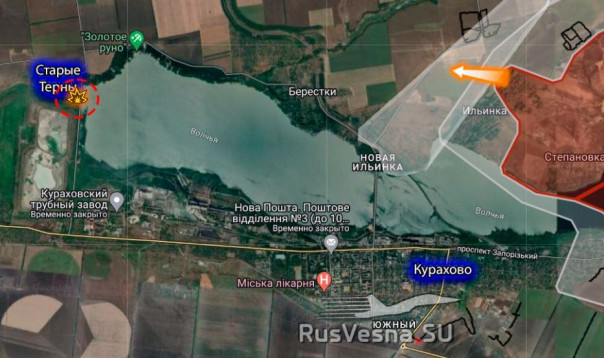 Враг подорвал дамбу Кураховского водохранилища, вода начала затапливать посёлки!