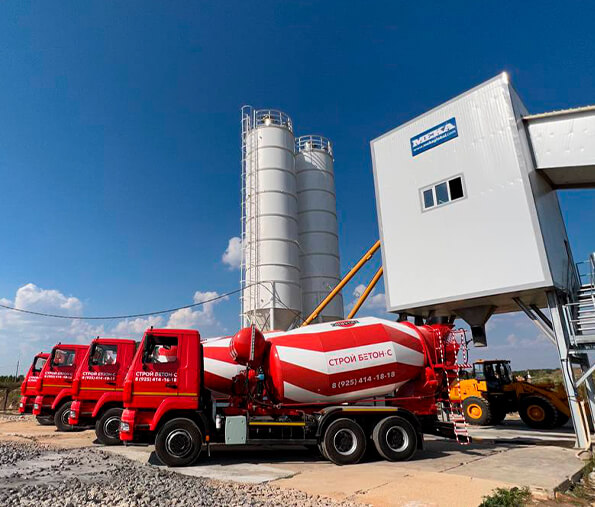Производственные возможности Московского бетонного завода «Бетон Строй»