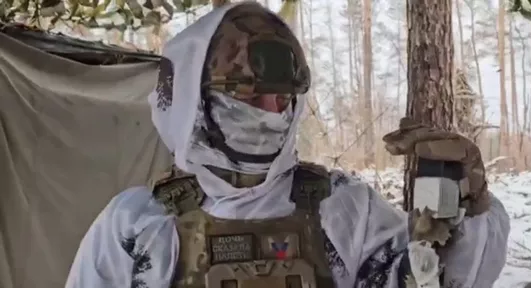 Российский снайпер неделю пролежал в снегу, чтобы выполнить задание