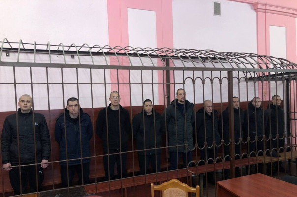 В ДНР приговорили к тюрьме девятерых морпехов ВСУ за стрельбу из «Азовстали»