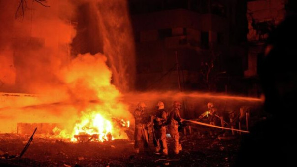 Электростанция в израильском порту Хайфа загорелась после ракетного удара Ирана