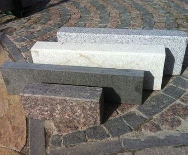 Как можно использовать гранитный поребрик?