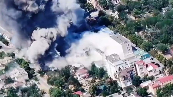 Российские военнослужащие нанесли удар по штабу ВСУ в Херсоне