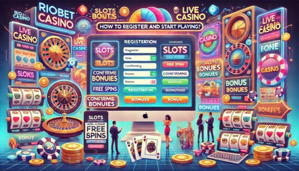 Казино Риобет: как пройти регистрацию и начать игру?