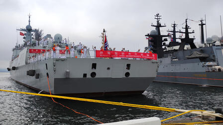 Россия и Китай начали масштабные учения в Японском море