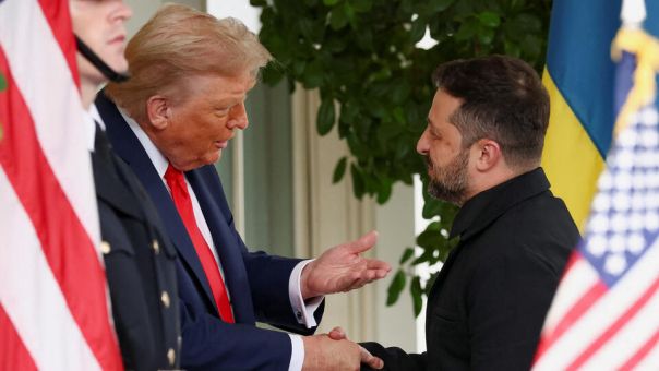 Зеленский приехал в Белый дом на встречу с Трампом