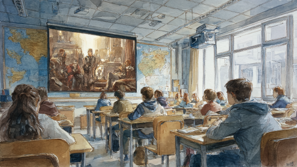 Кино должно оживить школу