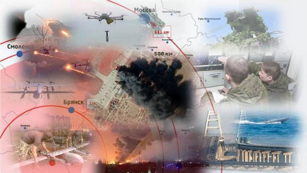 Российская ПВО за ночь сбила больше сотни украинских дронов над РФ