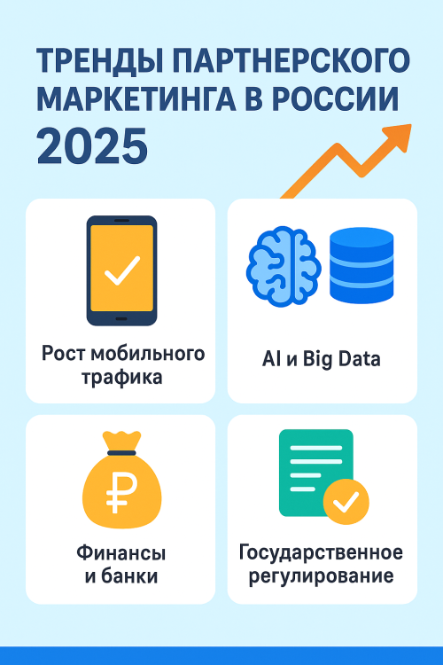 Партнерские программы России: тренды и перспективы рынка в 2025 году