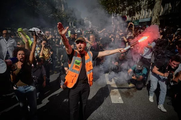 Франция как полигон гражданской войны в Европе