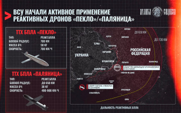 Реактивные дроны киевских путчистов начали появляться всё активнее