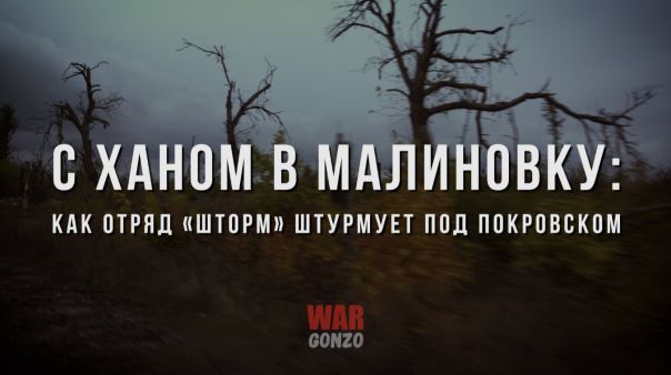 Спецрепортаж WG «С Ханом в Малиновку: как отряд «Шторм» штурмует под Покровском»