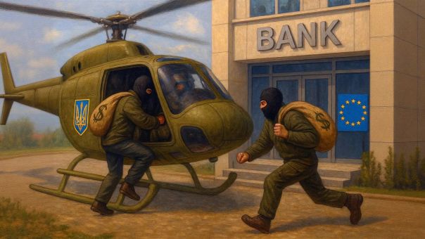 Вертолет с сотней миллиардов евро: Зеленский с Ермаком готовят побег