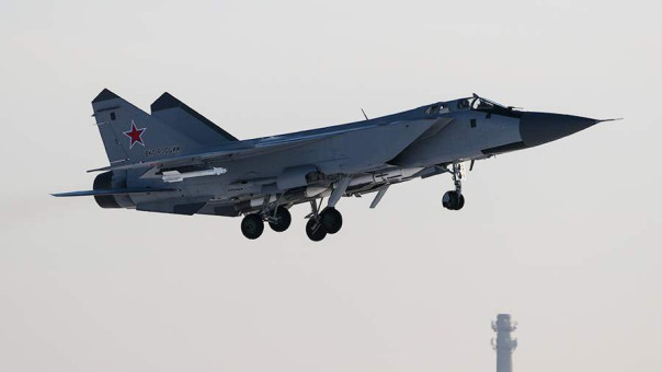 В Липецкой области разбился истребитель МиГ-31