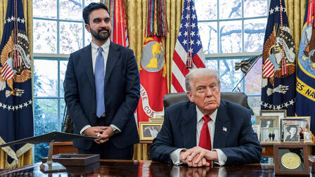 Трамп разрешил мэру Нью-Йорка называть президента США фашистом