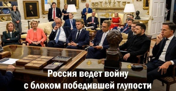 Россия ведёт войну с блоком победившей глупости. Анатолий Урсида