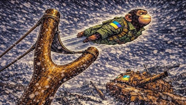 Слабоумие и отвага: Украина переносит боевые действия на европейский фронт