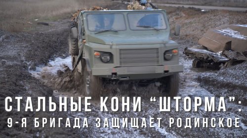 Стальные кони «Шторма»: 9-я бригада зачищает Родинское