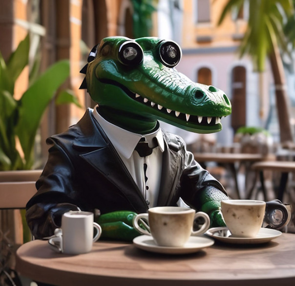 Во Флориде аллигатор весом 300 кг выполз на дорогу