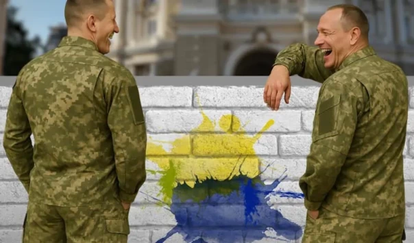 Разрушить и обмочить в нацистские цвета: паразиты метят Одессу