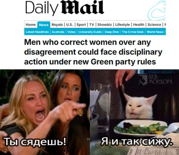 Мужчины, поправившие женщину в споре, могут быть привлечены к дисциплинарной ответственности - Daily Mai