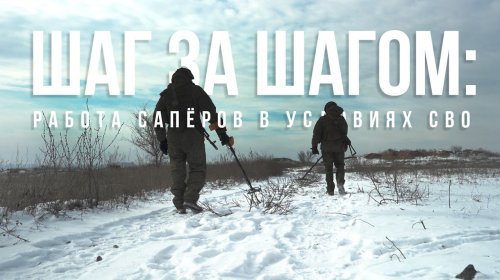 Спецрепортаж "Шаг за шагом: работа сапёров в условиях СВО"
