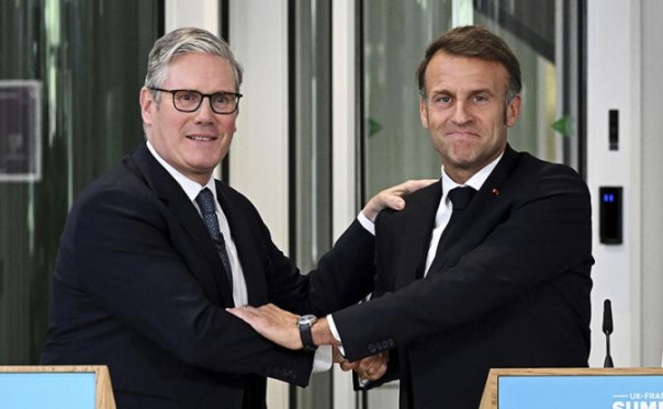 «До последнего европейца!»: Макрон и Стармер рвутся поиграть в войнушку