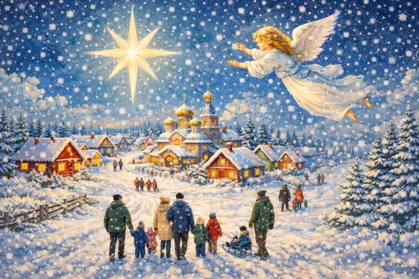 Родом из детства: в России празднуют Рождество