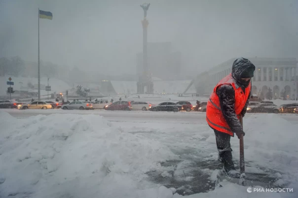 Ледяной апокалипсис в Киеве