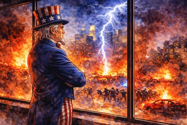 До последнего американца: в США началась гражданская война