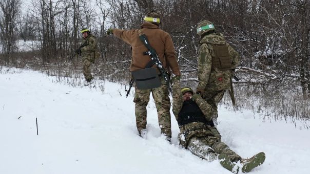 Боевики "Азова"* покончили с собой в боях под Константиновкой