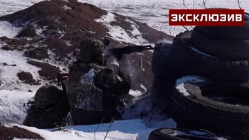 Бойцы показали, как учатся уворачиваться от дронов врага