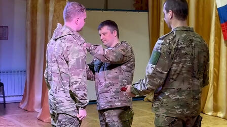 Ивановским десантникам вручили госнаграды за освобождение Часова Яра