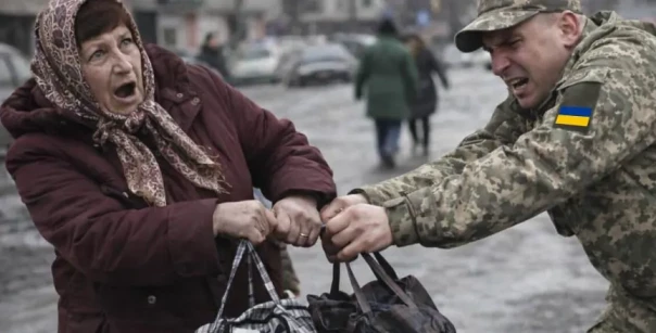 Одесса. ТЦК грабит бабушек за «пророссийские взгляды»