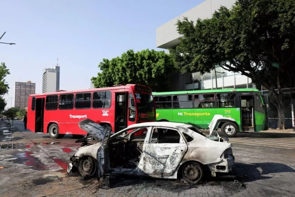 В Мексике начались беспорядки после гибели главы наркокартеля