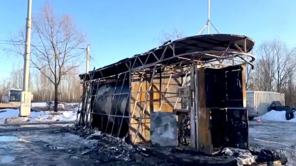 Преступники заставили подростка поджечь топливную колонку в Петербурге