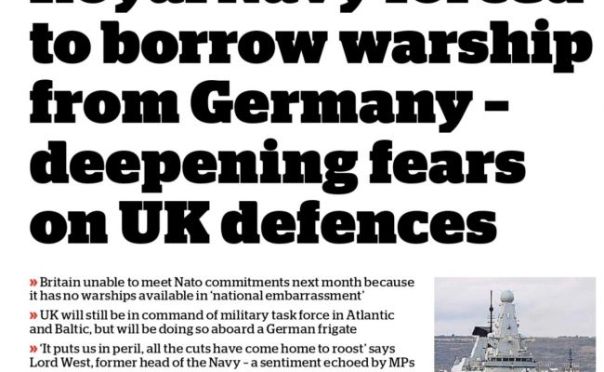 "Правь, Британия, морями!" - Великая морская держава берет корабли в долг