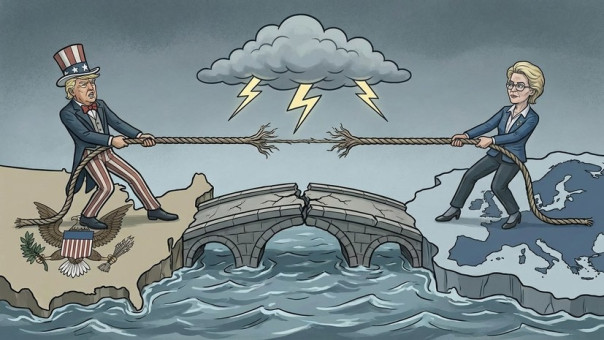 «Всё более антагонистический характер»: почему растёт напряжённость в отношениях США и ЕС