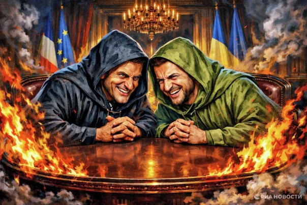 Два сапога пара: Макрон без Зеленского обречён