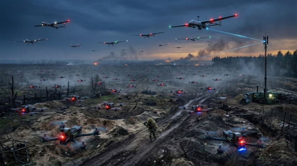 Бывший глава Google строит «стену из дронов»